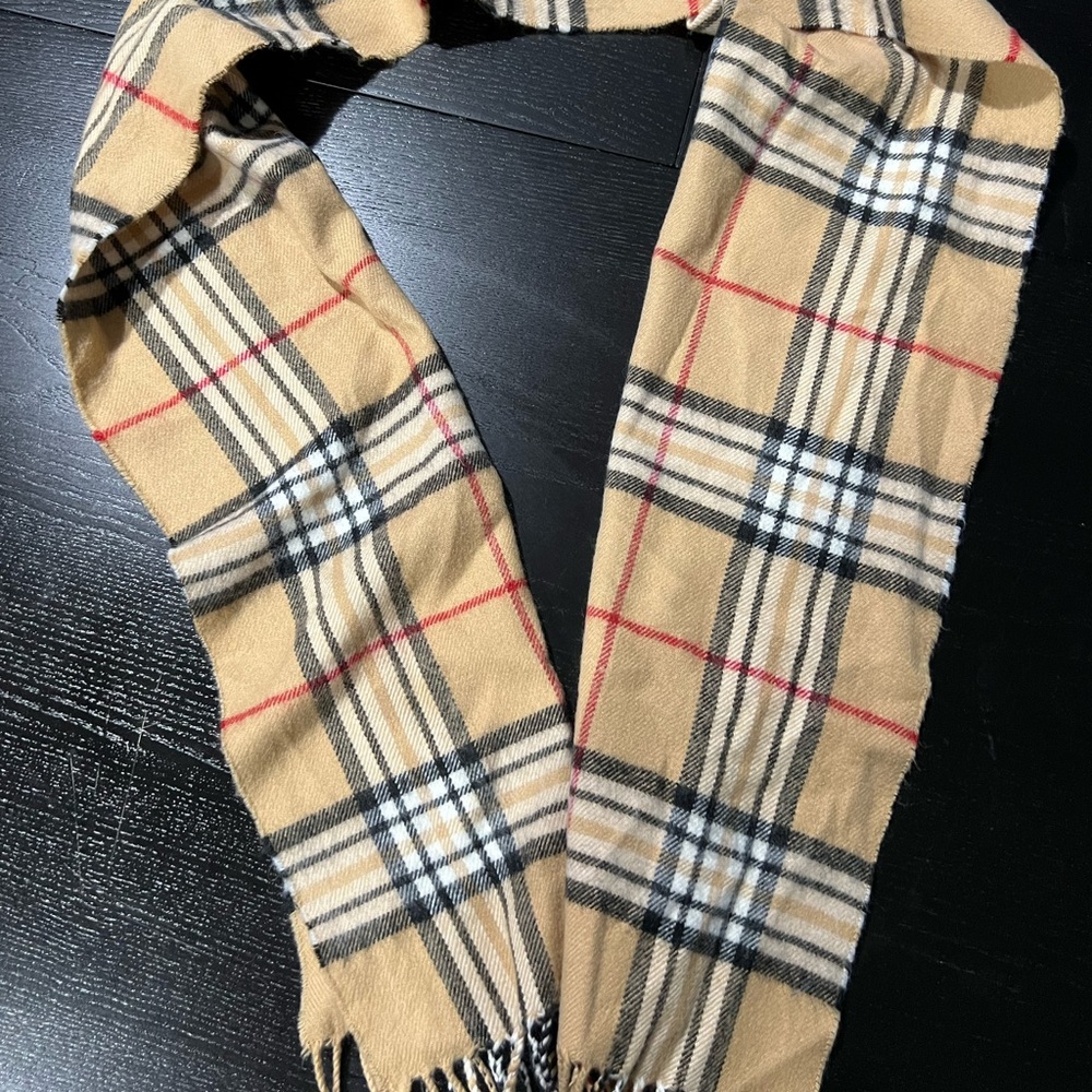 Plaid scarf